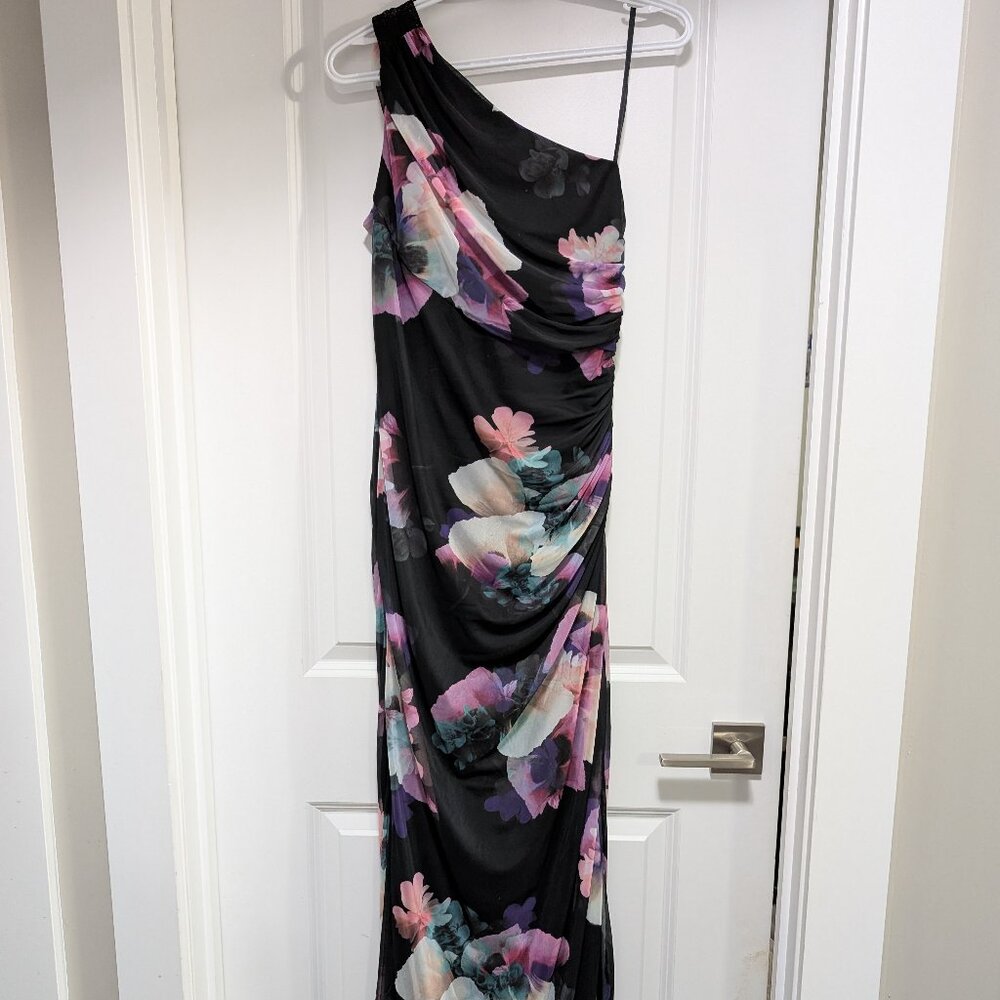 Le Chateau Floral Evening Dress